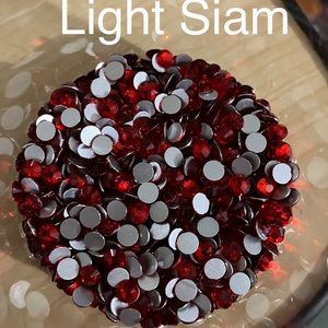 Ss20 light Siam rhinestones